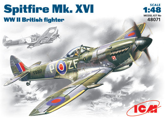 ICM 1:48 - Spitfire Mk.XVI, WWII British Fighter