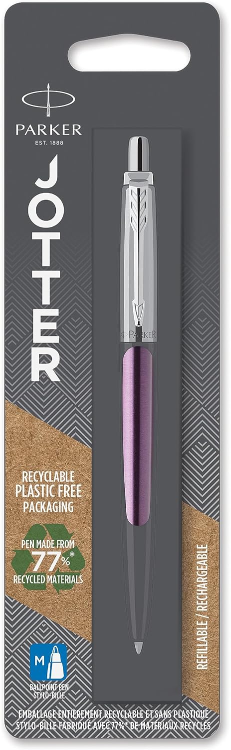 Waterman Ballpoint Pen Refills | Medium Point | Black Ink | 3 Count