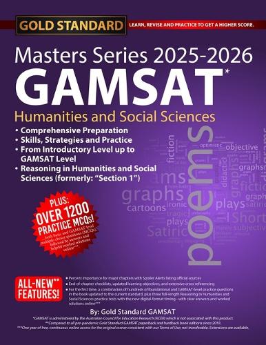 2025-2026 Masters Series GAMSAT Section 1 Preparation by Gold Standard GAMSAT