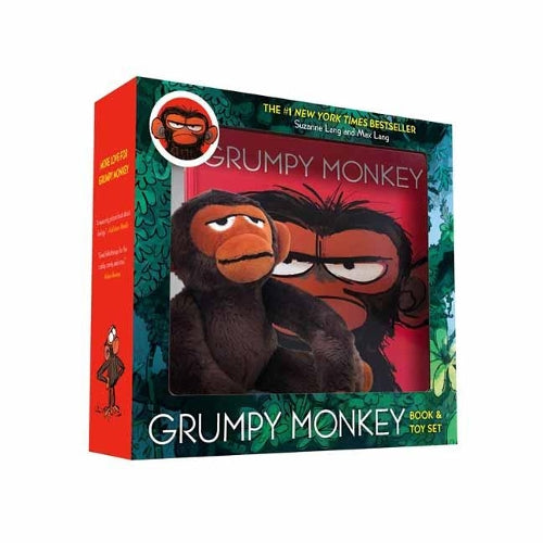 Grumpy Monkey Book and Toy Set