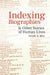 Indexing Biographies and Other Stories of Human Lives