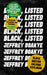 Black, Listed