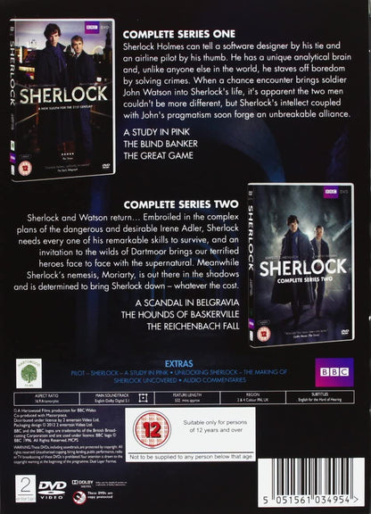 Sherlock - Series 1-2