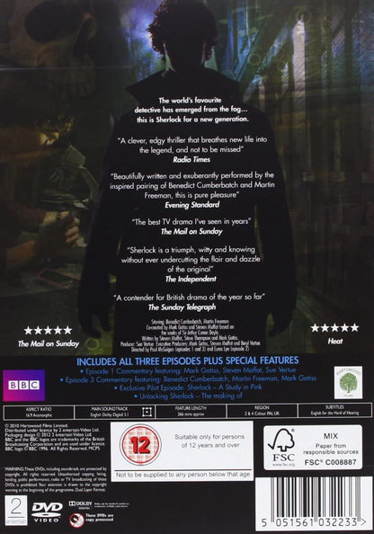 Sherlock - Series 1-2