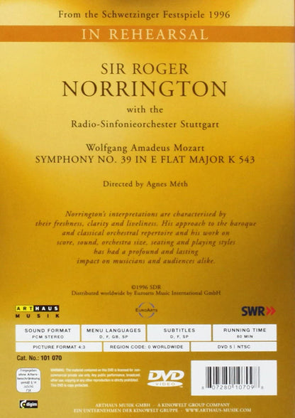 Sir Roger Norrington In Rehearsal