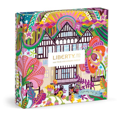 Galison- Liberty 150th-Rompecabezas conmemorativo de 500 Piezas de Doble Cara (9780735384545