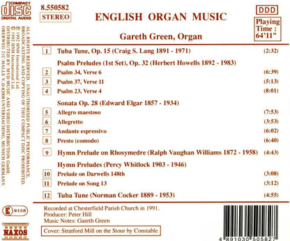 English Organ Music - Vol. 1 (Green)