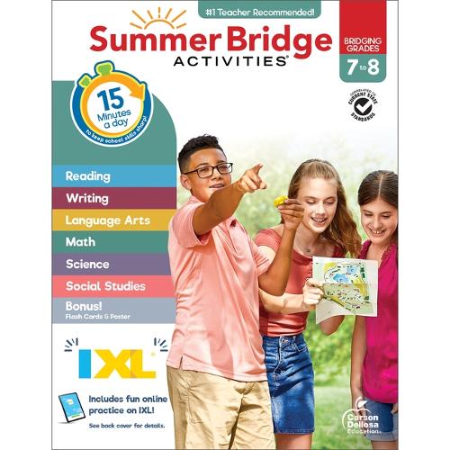 Summer Bridge Activities, Grades 7 - 8