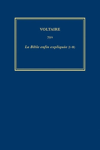 Complete Works of Voltaire 79A (I-II)