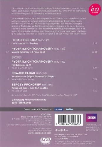 Yuri Temirkanov At BBC Proms (Le Corsaire/ Manfred Symphony) (ICA Classics: ICAD 5065)