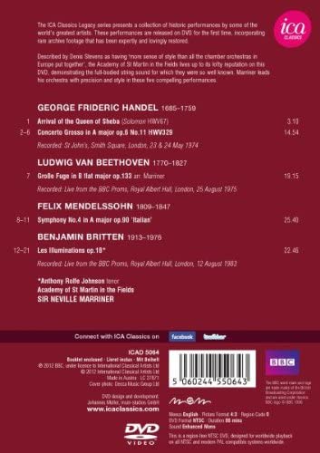 Marriner: Martin In Fields (Concerto Grosso/ Grosse Fuge) (ICA Classics: ICAD 5064)