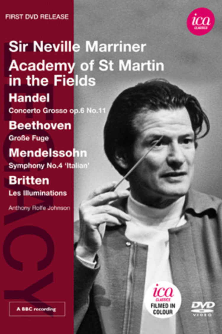 Sir Neville Marriner: Handel/Beethoven/Mendelssohn/Britten
