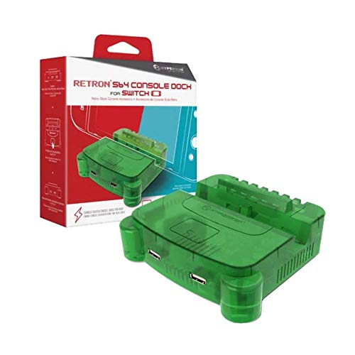 Hyperkin Retron S64 Console Dock- Switch (Lime Green)