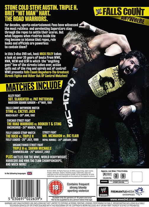 WWE - Falls Count Anywhere - The Greatest Street Fights...