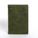 NASB Large Print Thinline Bible, Holman Handcrafted Collection, Marbled Olive Premium Calfskin