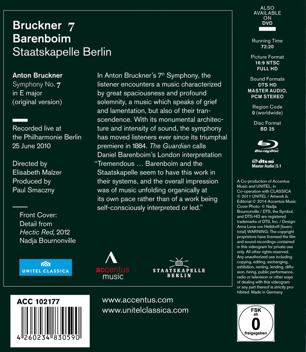 Bruckner: The Mature Symphonies (Barenboim)