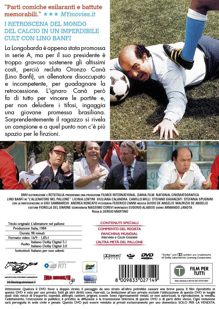 L`Allenatore nel Pallone  Italian Import