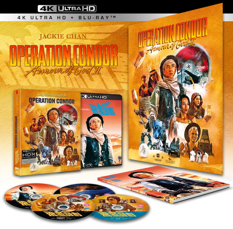 Armour of God II - Operation Condor 4K UHD - Deluxe Collector's Edition DUAL FORMAT
