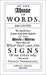 Of the Abuse of Words