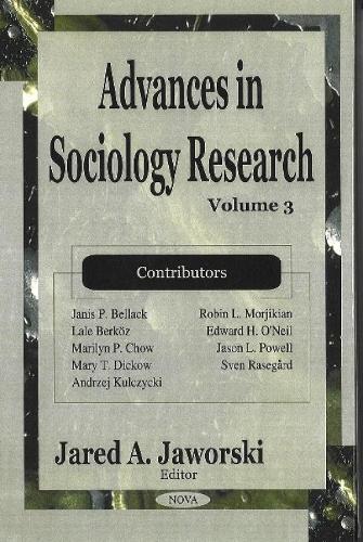 Advances in Sociology Research