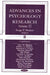 Advances in Psychology Research