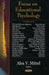 Focus on Educational Psychology