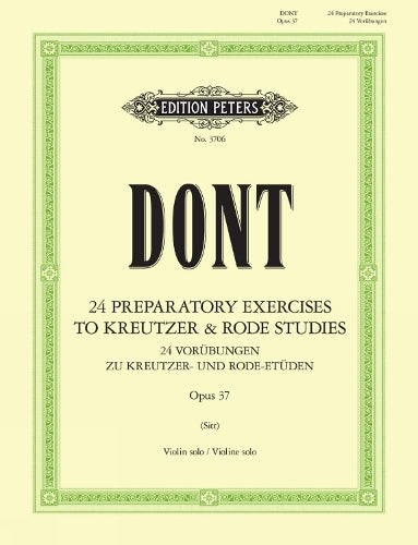 24 Preparatory Exercises To Kreutzer & R