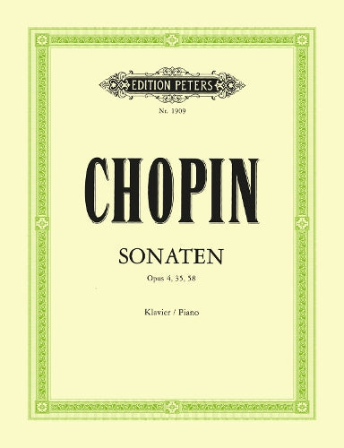 Piano Sonatas: Opp. 4, 35, 58