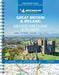 Great Britain & Ireland Main Roads Atlas (A4-Spiral, English-French) 2025