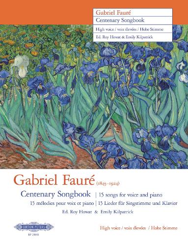 Gabriel Fauré Centenary Songbook (High Voice and Piano) (EP20001