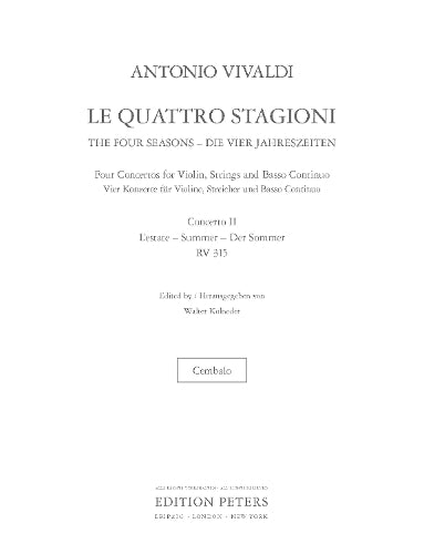 Four Seasons Concerti Op 8 No 2 In G Min
