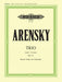 Arensky: Piano Trio in D minor Op.32 (EP4315)PETERS ARENSKY ANTON STEPANOVICH - TRIO D MIN OP.32 - VIOLIN, CELLO AND PIANO Classical sheets Chamber music