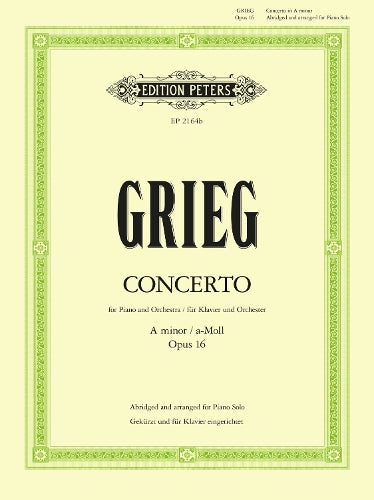 Concerto In A Minor Op 16