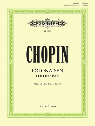 FREDERIC CHOPIN : POLONAISEN - POLONAISES