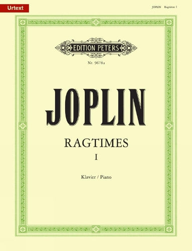 Ragtimes for Piano, Vol. 1 (Piano Solo): 1899-1906, 20 Ragtimes (Edition Peters
