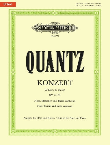 Flute Concerto In G Major Qv5174