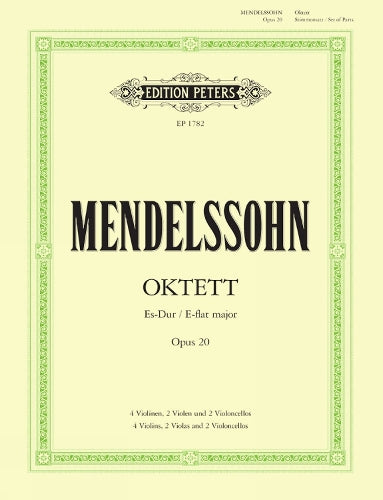 Felix Mendelssohn Bartholdy-Octet In E Flat Op.20-Parts
