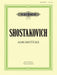 Schostakowitsch Albumstucke for Violin and Piano (Edition Peters No.4794