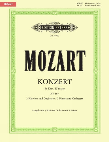 Concerto No 10 In E Flat For 2 Pianos K3