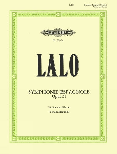Symphonie Espagnole Op 21