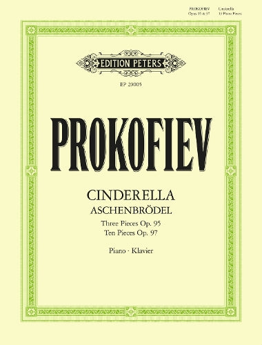 Cinderella: 13 Pieces for Piano Op. 95, Op. 97 (Aschenbrödel) (Piano Solo): Klavierauszug