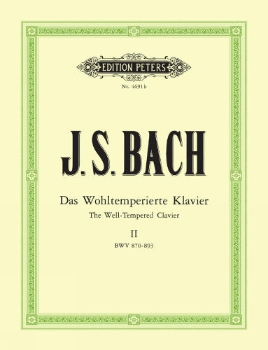 Well Tempered Clavier Vol 2