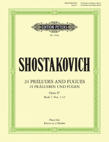 Shostakovich 24 Preludes & Fugues, Op.87