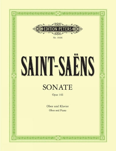 Oboe Sonata Op. 166 (Edition Peters