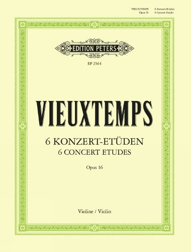 6 Concert Etudes Op 16
