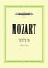 Mozart: La Clemenza di Tito (Vocal Score) (EP746