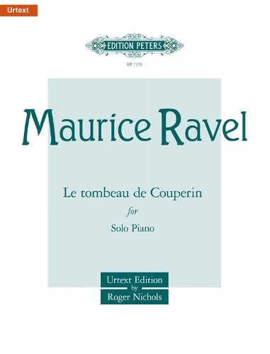 Le Tombeau de Couperin for Piano: Sheet (Edition Peters