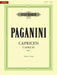 24 Caprices Op. 1 for Violin