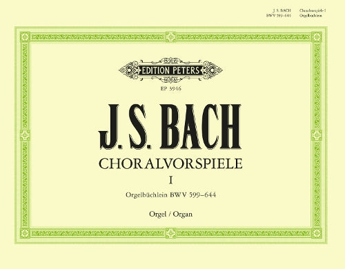 Organ Works Based On Chorales