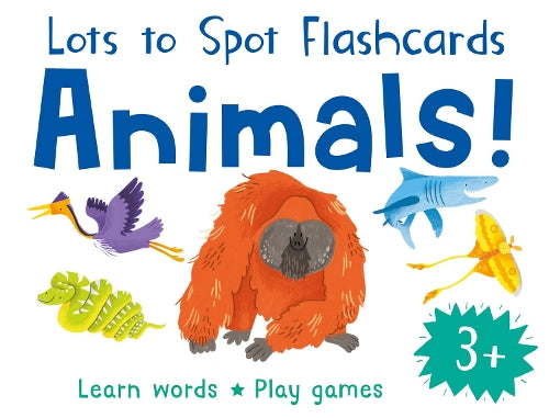 Lots to Spot Flashcards: Animals!